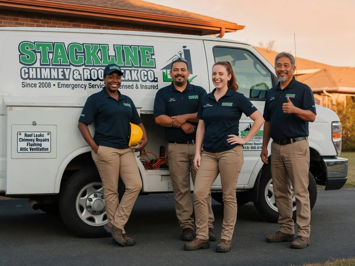 Chimney flashing repair company in Greenville, WI